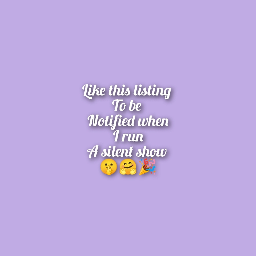 Silent Show Notification!🤫🥳🚨